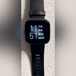 Black Fitbit Versa 2